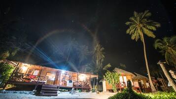 Front of property – evening/night