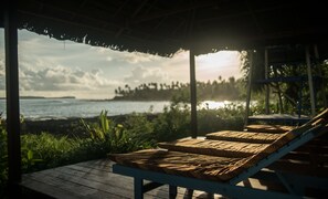 Vue sur la plage/l’océan