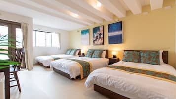 Phòng 3 (3rd Floor) | Bàn, truy cập Internet không dây miễn phí, bộ trải giường