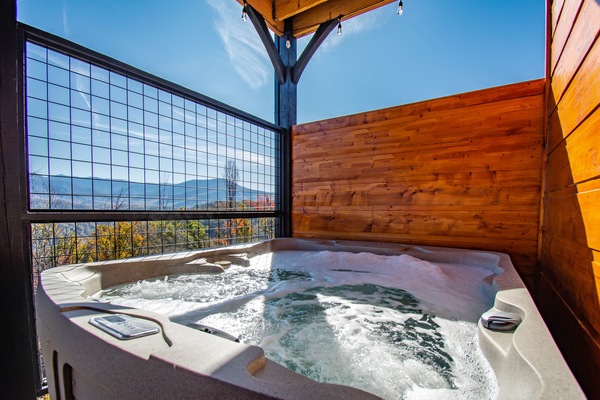 Bain à remous extérieur