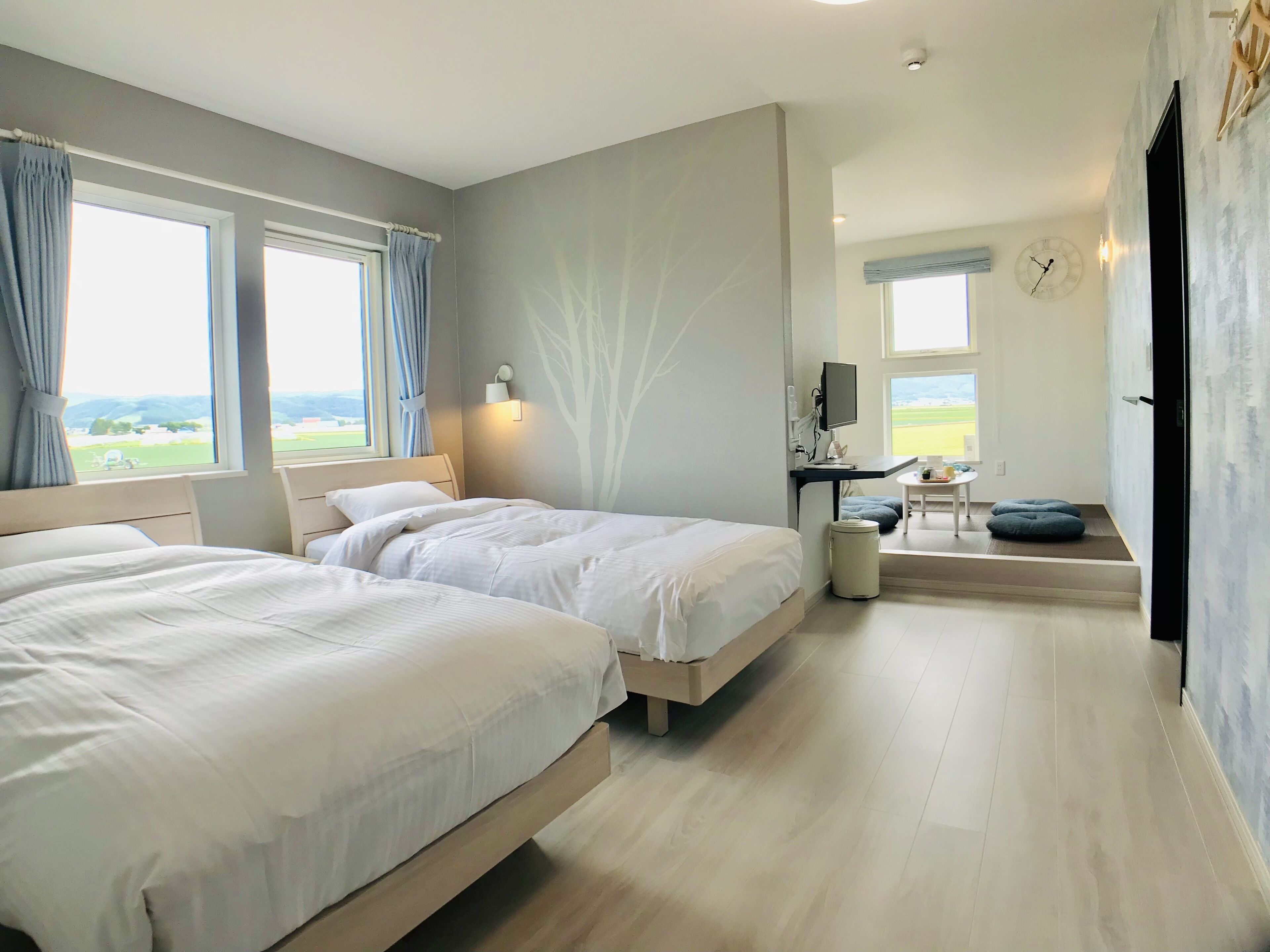 Edredón, decoración personalizada, wifi gratis y ropa de cama 