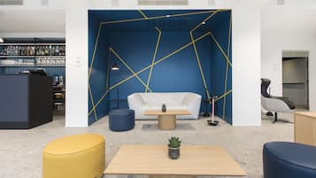 Sala de estar en el lobby