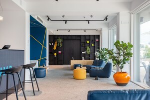 Zona de estar del vestíbulo