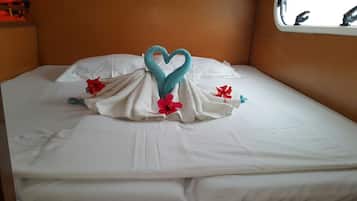 4 chambres, draps fournis
