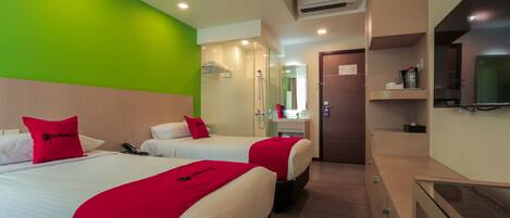 Chambre avec lits jumeaux