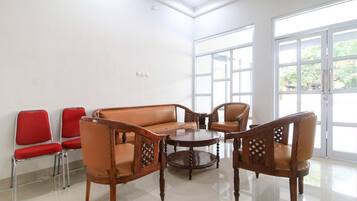 Sala de estar en el lobby