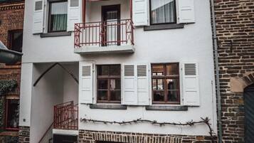 Fassade der Unterkunft
