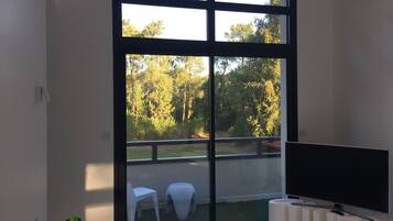 Chambre Deluxe, balcon, vue jardin (Chambre Z Vert) | Vue de la chambre