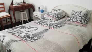 2 soverom, strykejern/-brett og wi-fi (inkludert)