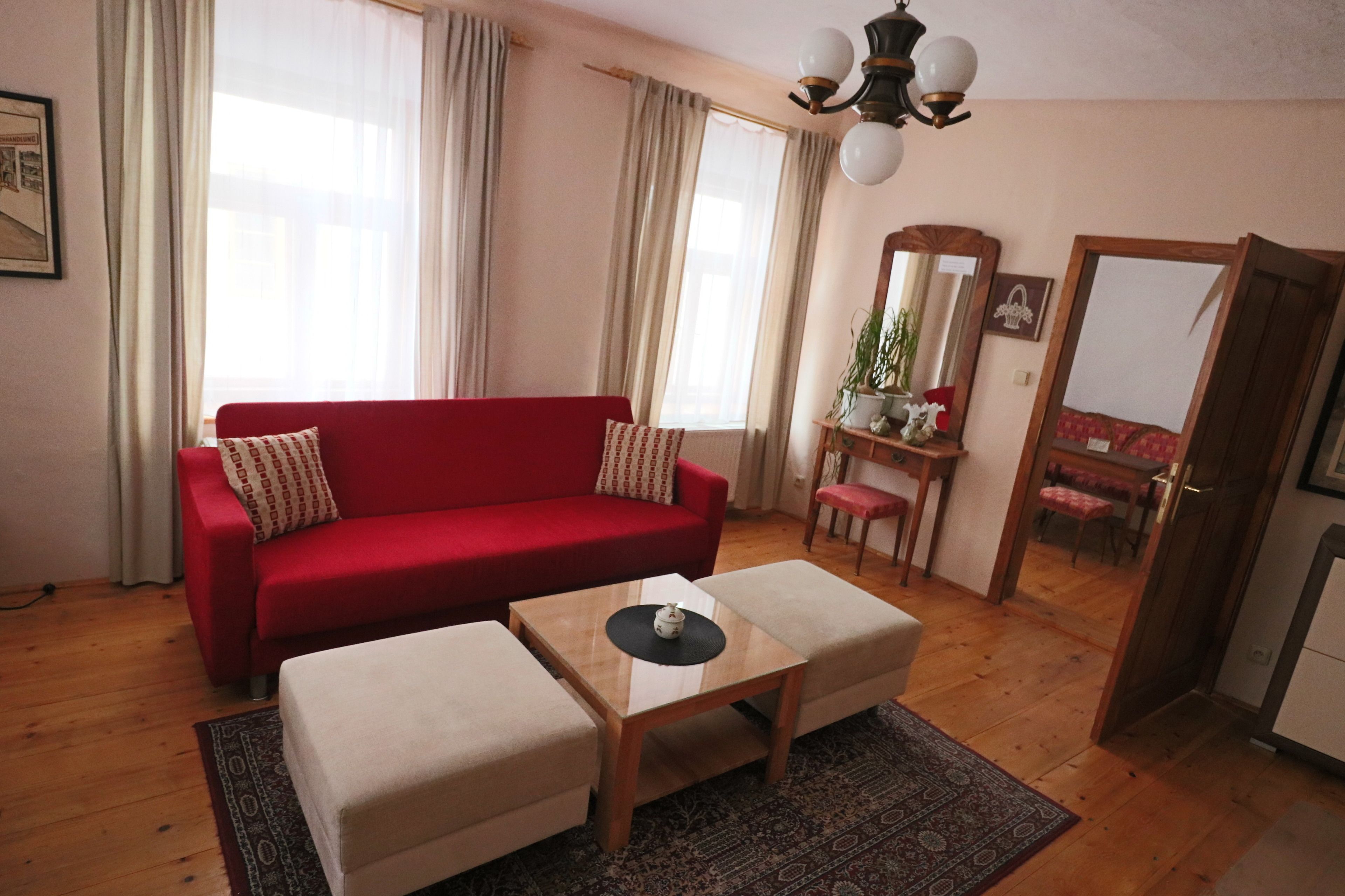 Standard Apartment | 1 bedroom, desk, blackout drapes, iron/ironing board