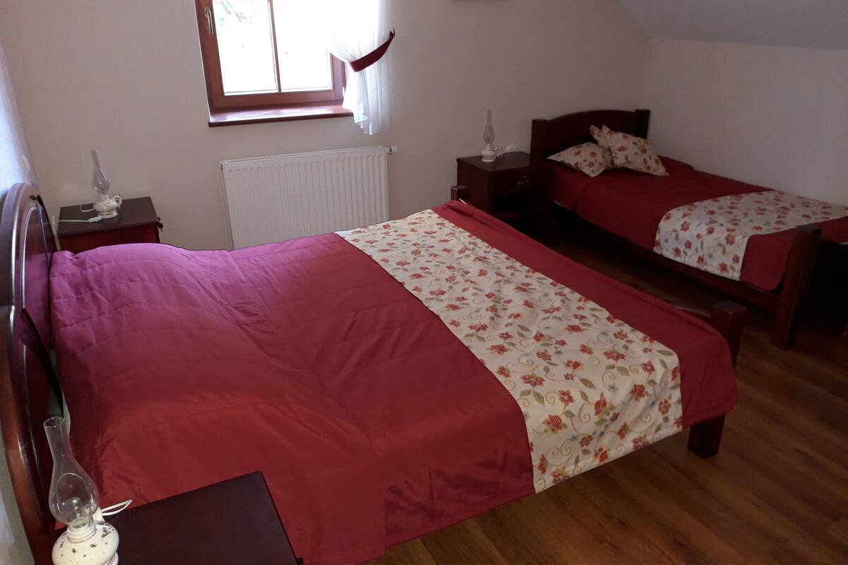 Triple Room (Moravna) | 1 bedroom, minibar, desk, soundproofing
