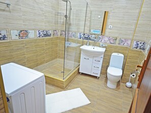 Apartment | Bathroom - Apartment on Kotetishvili 3 apt 3 (Tbilisi)