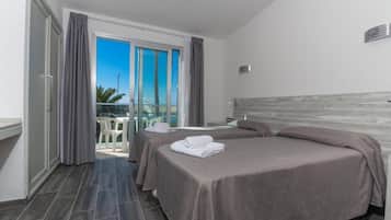 Memory-foam beds, in-room safe, desk, laptop workspace