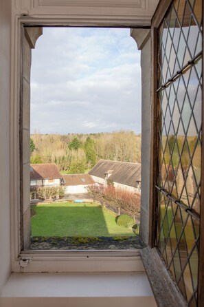 Blick von der Unterkunft