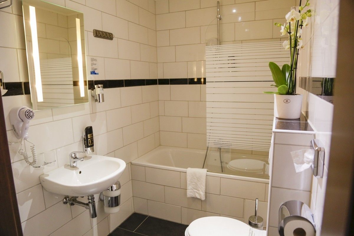 free toiletries, hair dryer, towels, soap