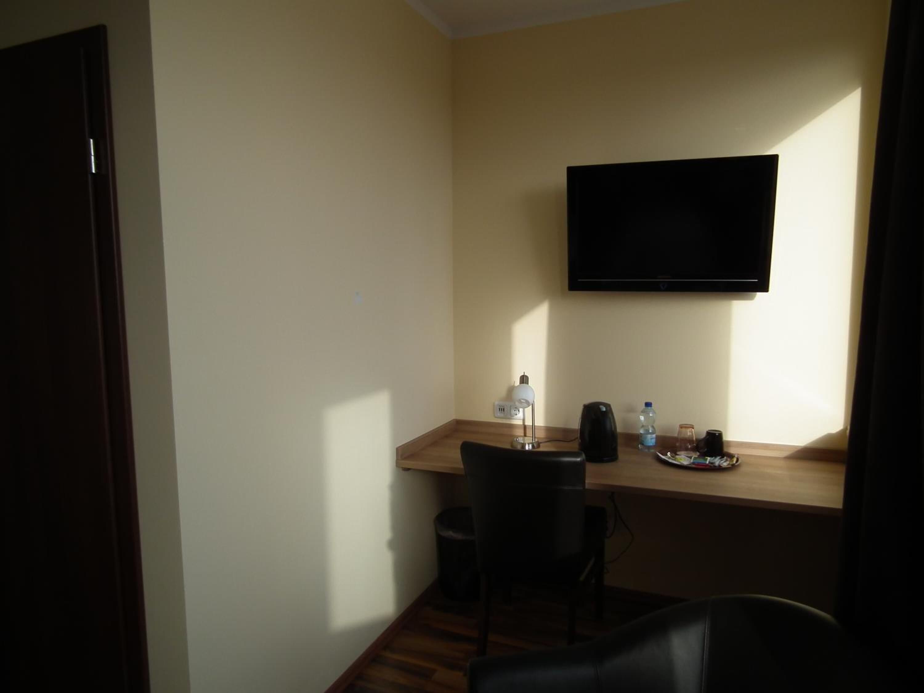 minibar, desk, blackout curtains, soundproofing