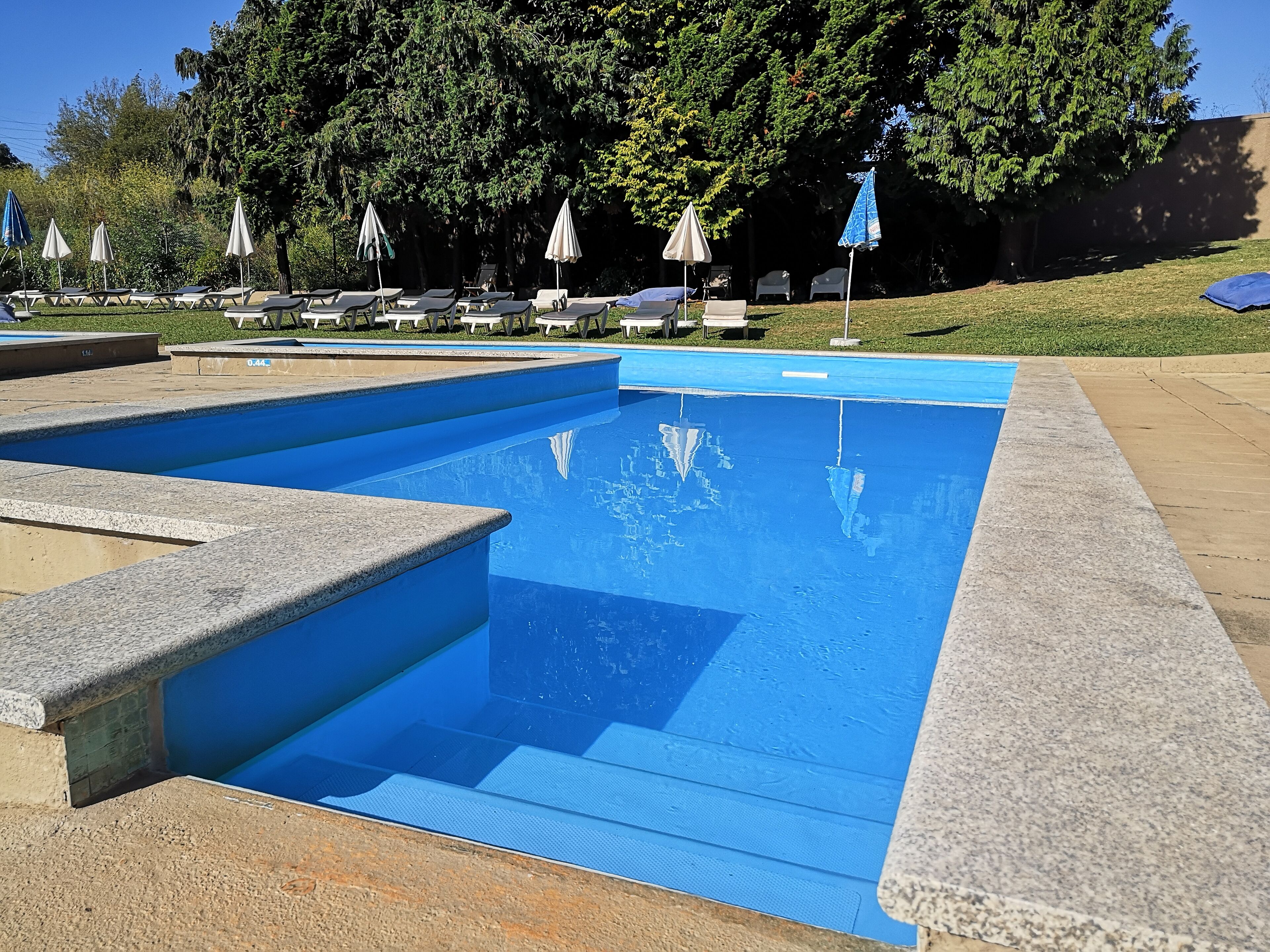 Seasonal outdoor pool