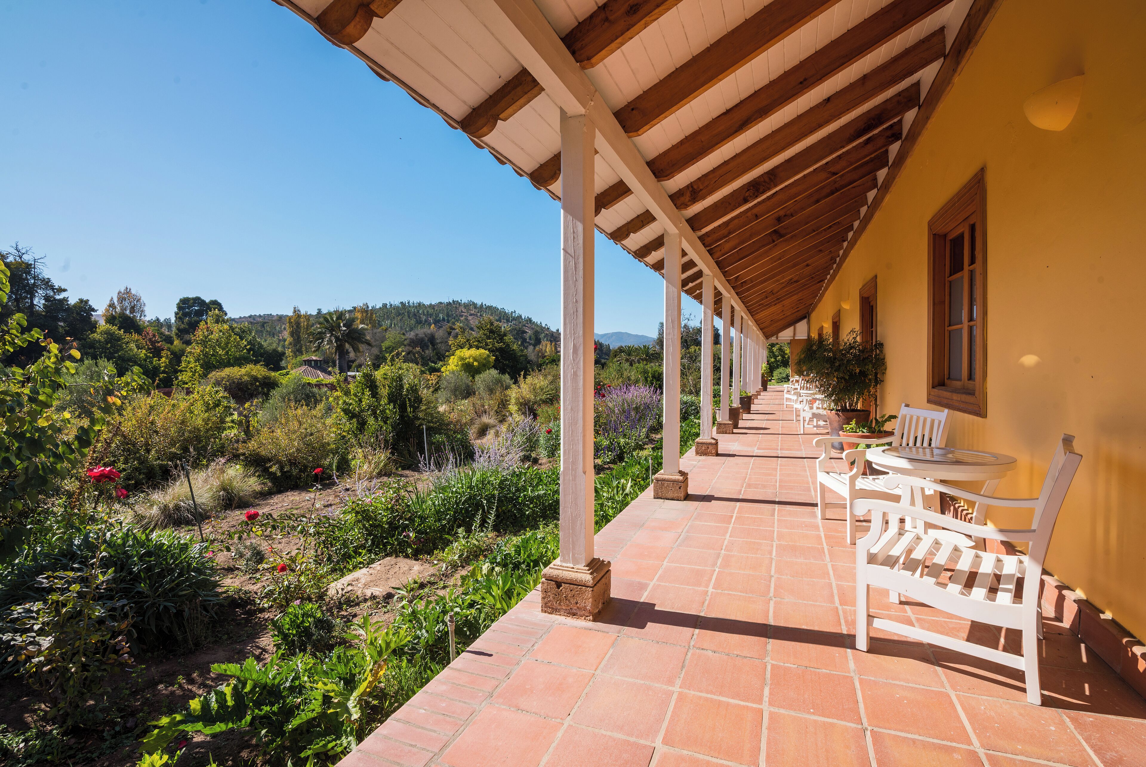 Fachada da propriedade