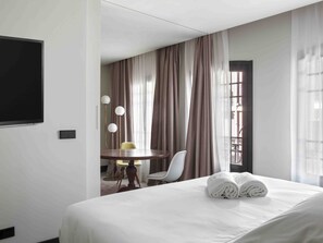 Suite superior | Sábanas de algodón egipcio, ropa de cama de alta calidad y edredón 