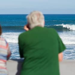 Vue sur la plage/l’océan