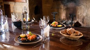 Frühstück und Abendessen