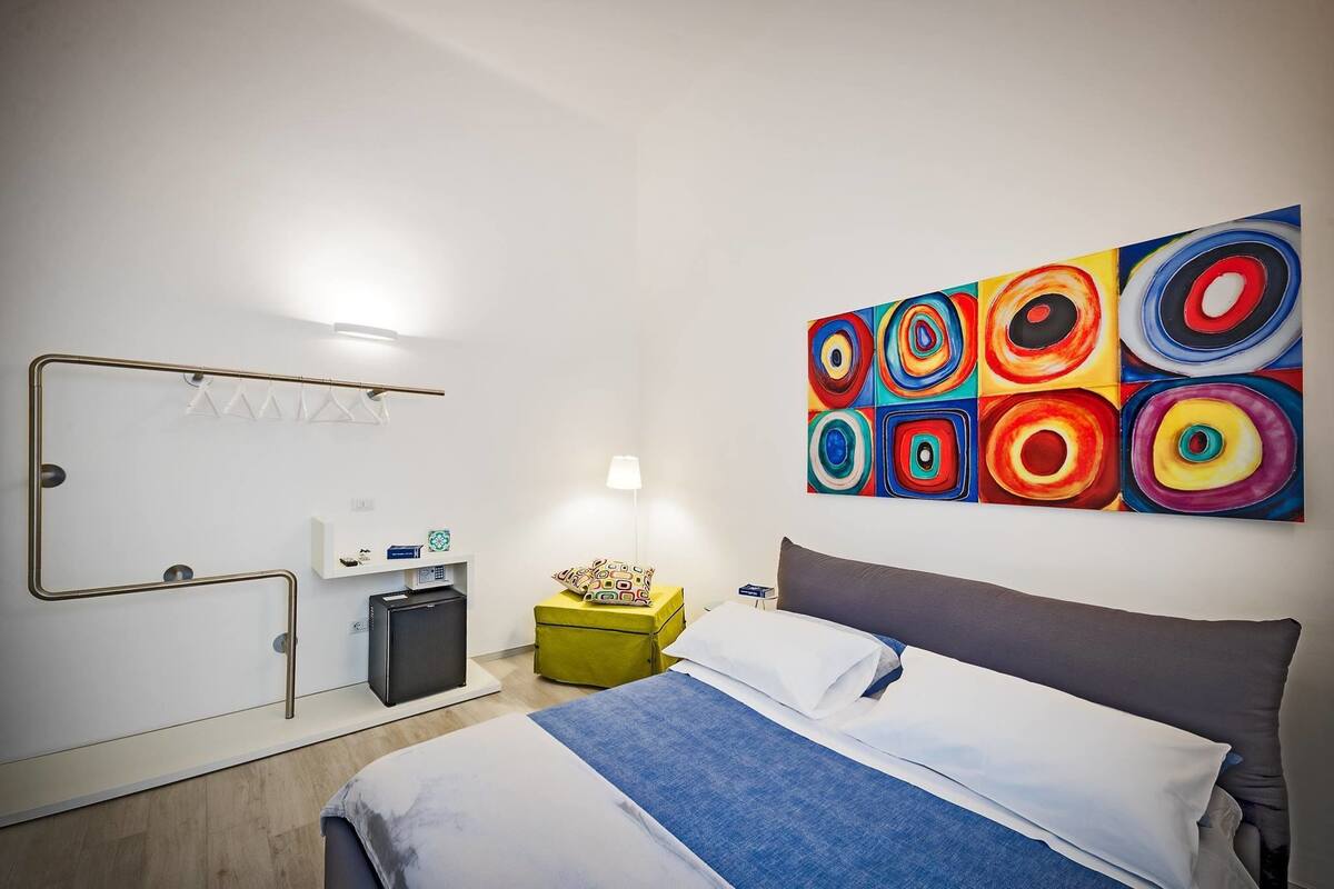 Standard Double Room (Porta Napoli) | In-room safe, desk, free WiFi, individually decorated