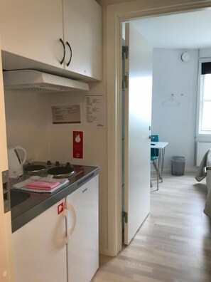 Double Room | Private kitchenette | Fridge, oven, coffee/tea maker, electric kettle