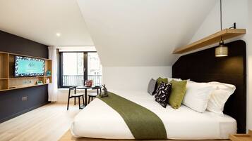 Wilde Studio Accessible | 1 bedroom, minibar, soundproofing, iron/ironing board