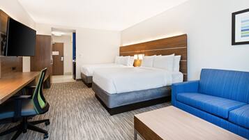 In-room safe, desk, laptop workspace, blackout drapes