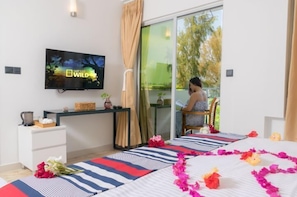 Superior Double Room | Down comforters, memory foam beds, minibar, in-room safe - The Orca Residence (Hulhumalé)