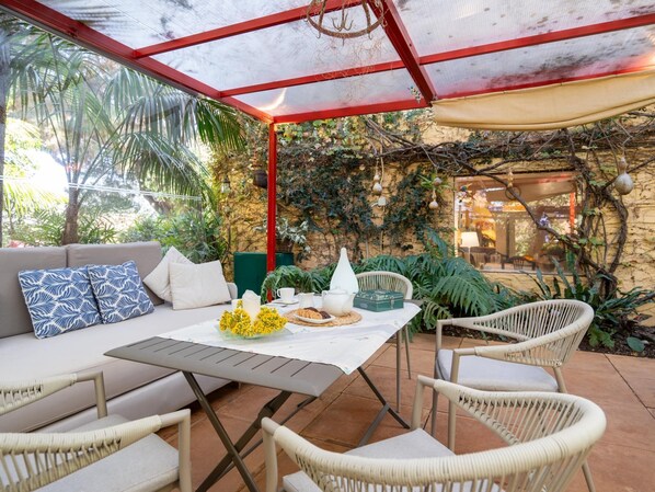 Restauration en plein air