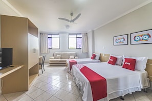 Phòng 3, nhiều giường | Minibar, bàn ủi/dụng cụ ủi quần áo, giường gấp/giường phụ (miễn phí)
