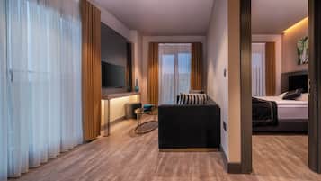 1 habitación y ropa de cama hipoalergénica