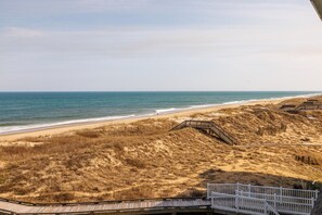 Accommodatie ligt op het strand