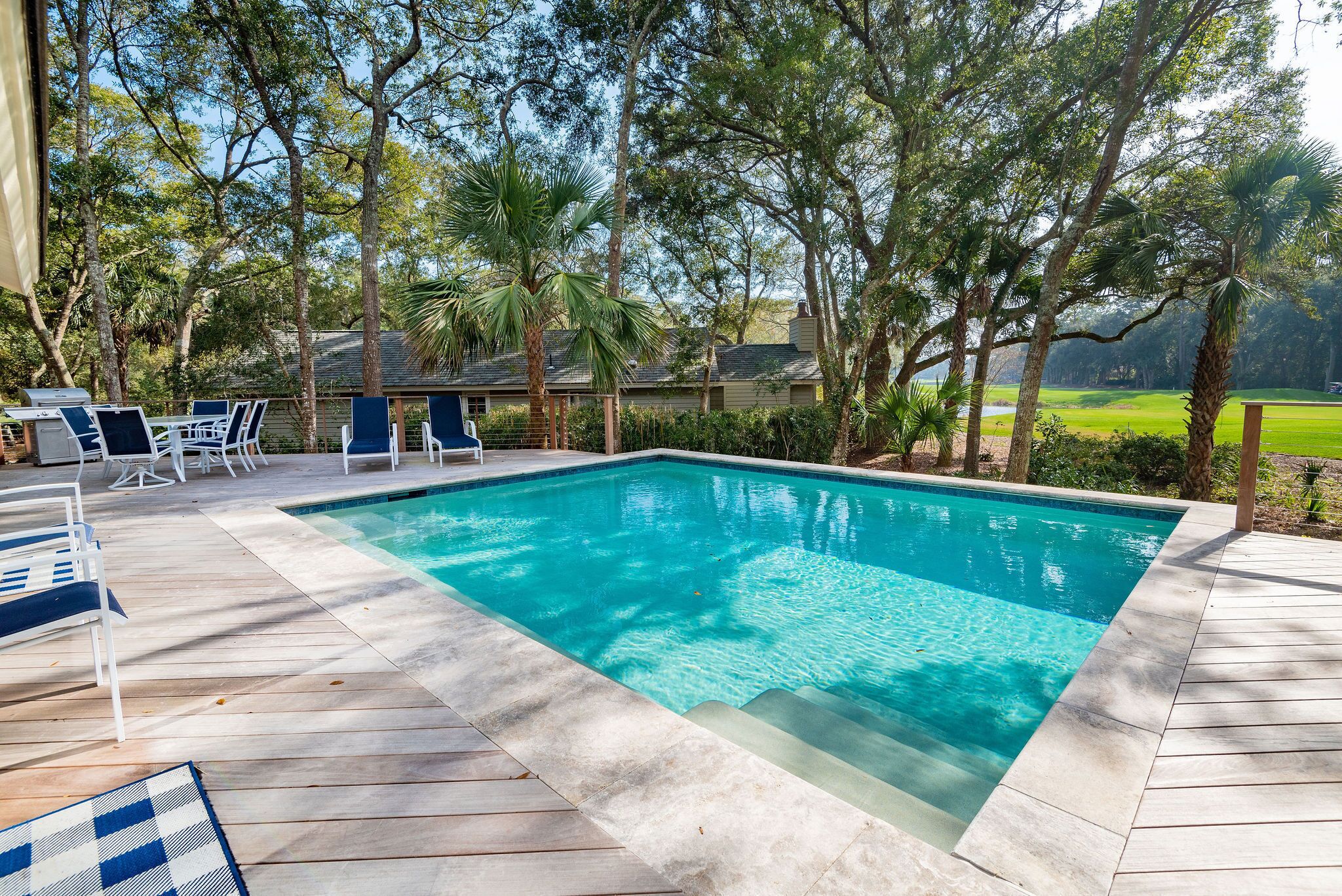 53 Greensward: 4BR Home, Private Pool, Golf Views, Credit for Bikes/Beach Gear