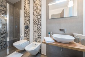 Shower, hair dryer, bidet