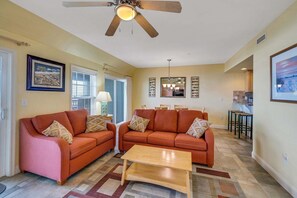 Smart TV, table football - 2 Bedroom Oceanfront 2 Bath 2 Qs & Sleep Sofa (Kill Devil Hills)