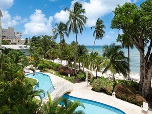 Pool - Modern Beachfront Condo with Pool - Sapphire 211 (Saint Lawrence Gap)