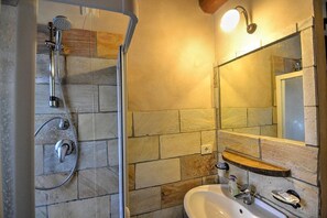 Dusche, Handtücher