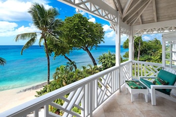 View of the Caribbean Sea from Master Bedroom