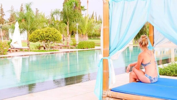 Outdoor spa tub - Villa Mi-Casa (Marrakech)