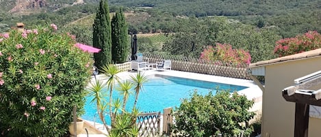 AuĂenpool, beheizter Pool