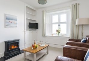 TV, DVD player, stereo