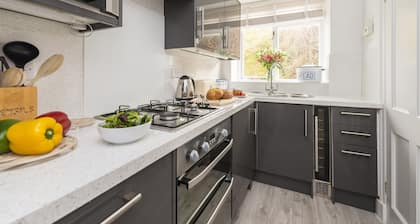 Esta casa de campo es parte del sitio Bull Point Lighthouse, a las afueras de la bonita localidad de Mortehoe.