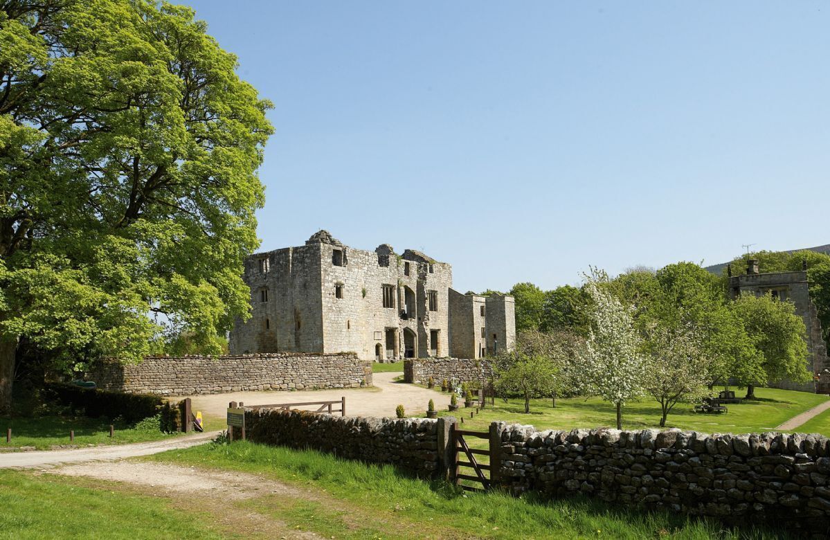 The ruins of Barden Tower are just down the road