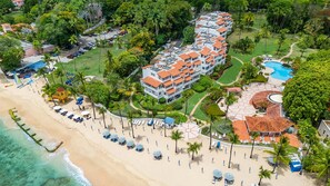 Exterior - Poolside condo on beautiful beach - Glitter Bay 412 (Porters)