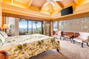 3 bedrooms, Internet, bed sheets - Stunning Luxury Estate 🌺 Superb Private Lanai & Breathtaking Sunsets! 🌅 Keauhou Luxury Estate (Kailua Kona)