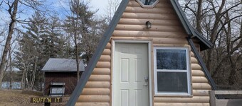 A-Frame Tiny House Tucked into the Northwoods