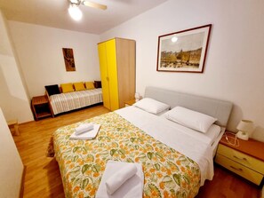 2 chambres, Wi-Fi gratuit, draps fournis