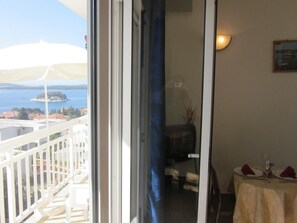 Interior - Studio apartment in Hvar town with Seaview, Balcony, Air condition, WIFI (3666-1) (Hvar)